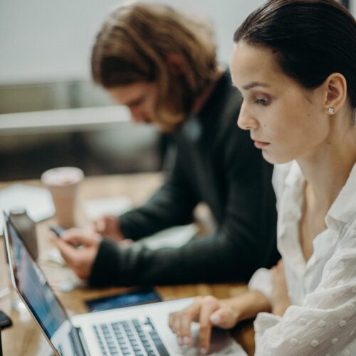 woman using laptop 3205546 1 scaled 500x500 - Oнлайн курсы - дистанционное образование Николаев | Украина